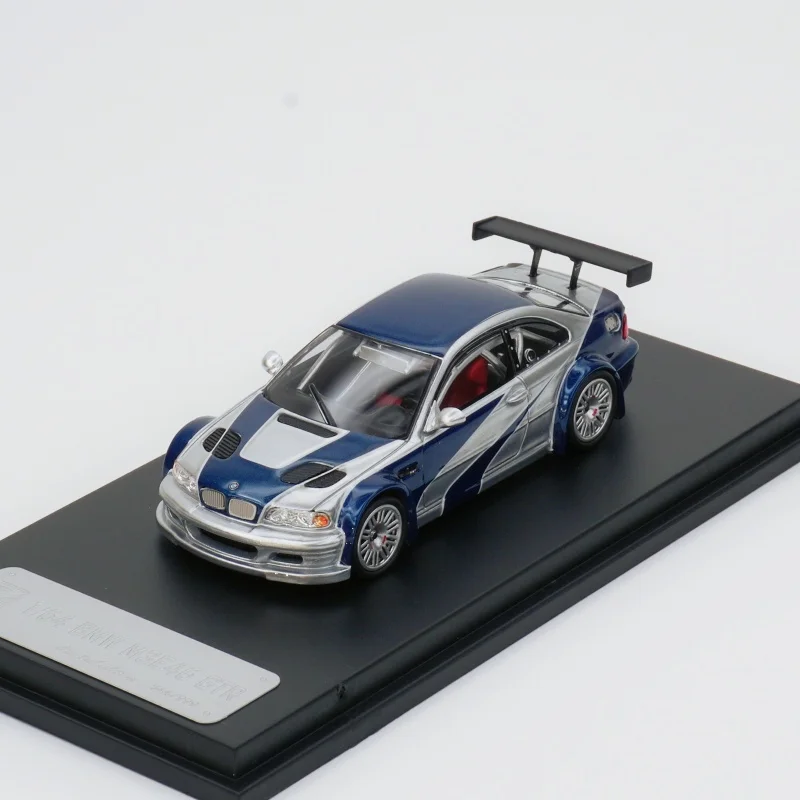 IN STOCK AR DCM 1:64  M3 E46 GTR Diecast Diorama Car Model Collection Miniature Toys