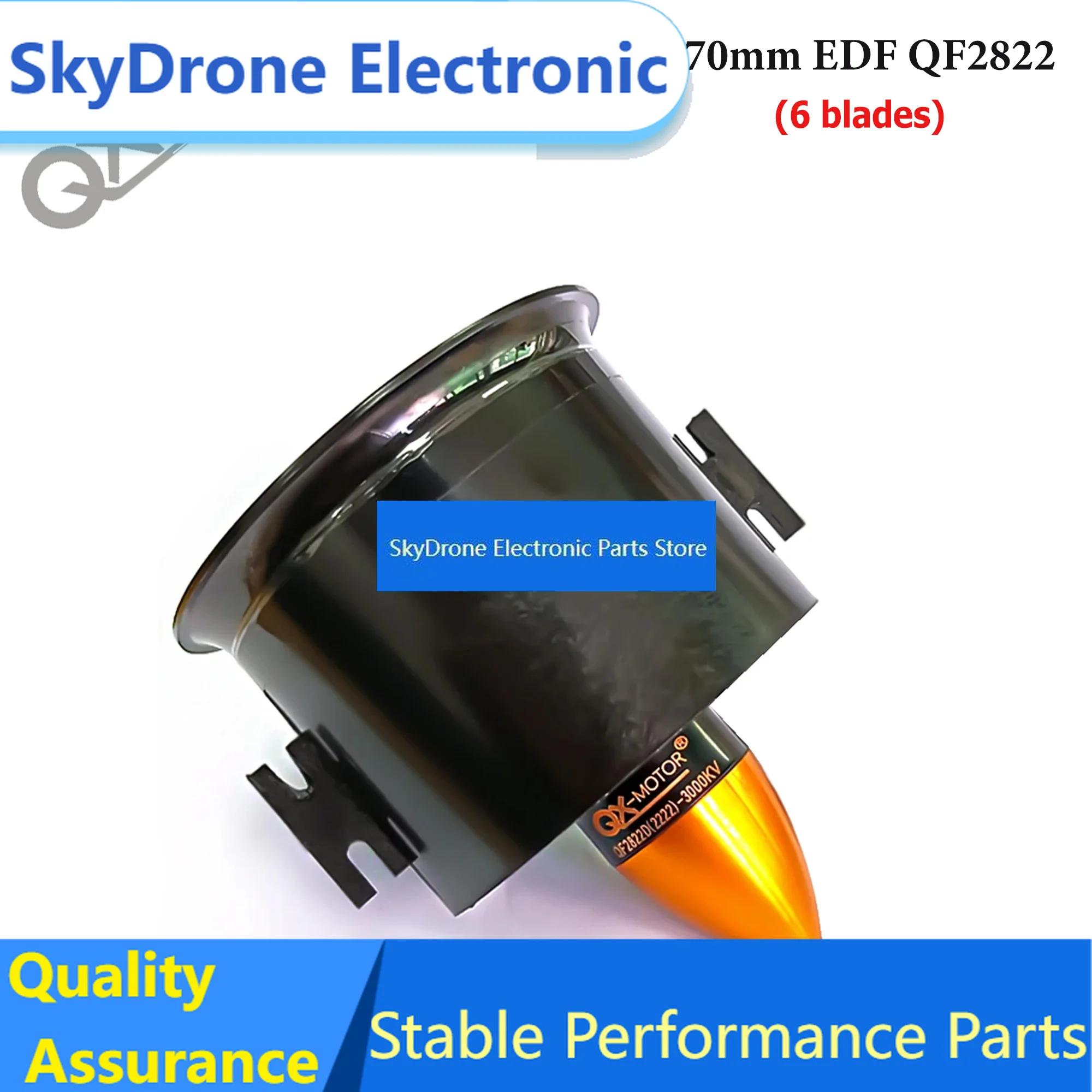 SkyDEl70mm 6/12 Blades EDF Series CW CCW