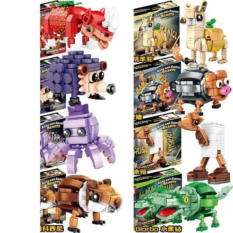 Nouveau Tung Sahur blocs de construction Brainrot Tralalero Tralala briques figurine jouet Boneca Ambalam décor modèle poupée enfants cadeau