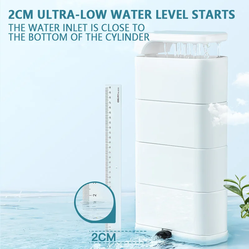 

360 Degree Rotation Rain Fall Oxygenation Pump Bio Sponge Filter Water Pump Turtle Tank Low Water Level Waterfall Filter