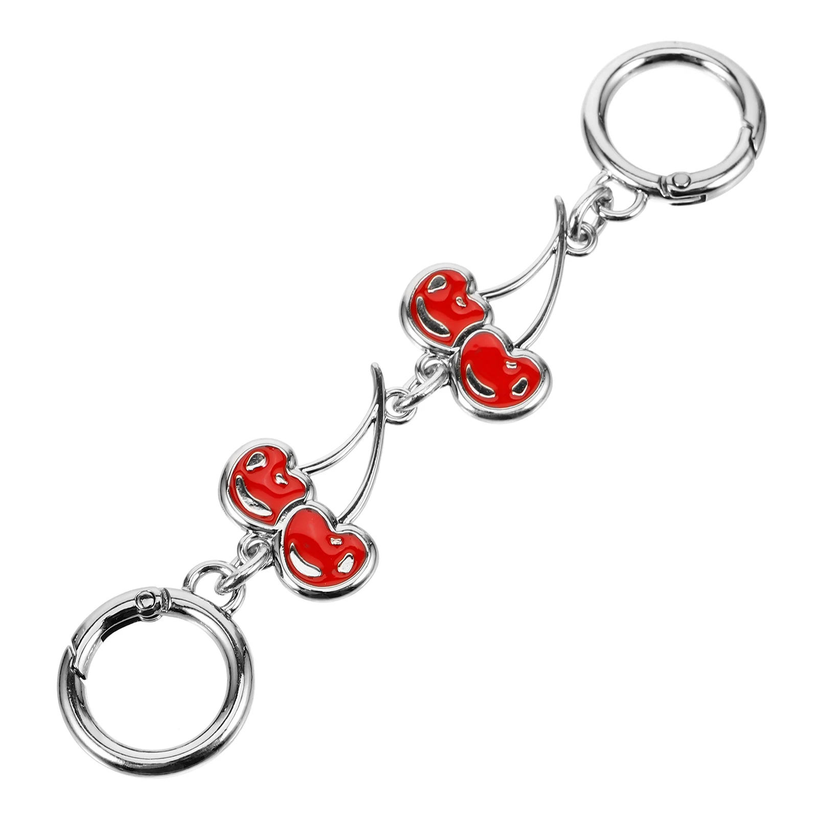 حقيبة الكرز سلسلة موسع محفظة حزام حقيبة يد حزام تمديدات Crossbody قابل للتعديل طول حقيبة كتف حمراء ملحق الموضة