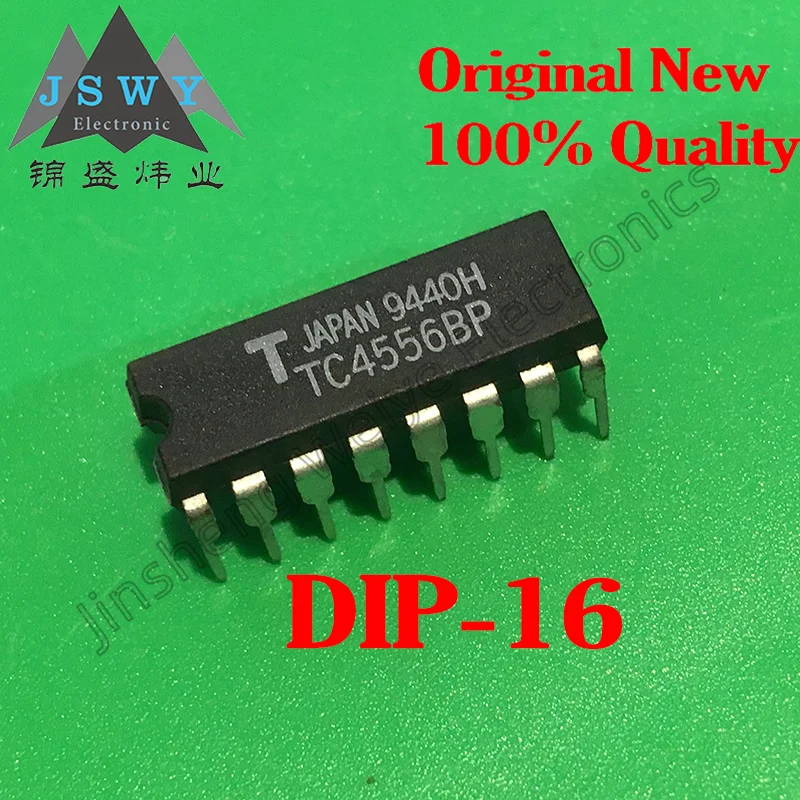 1~30PCS TC4556BP TC4556 inline DIP-16 logic chip IC 100% brand new payment to be shipped