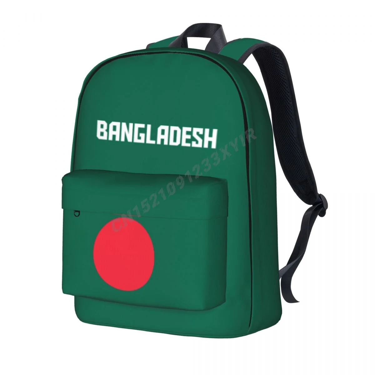 Unisex Backpack Bangladesh Flag Stitch Schoolbag Messenger Bag Case Laptop Travel Bag Mochila Gift