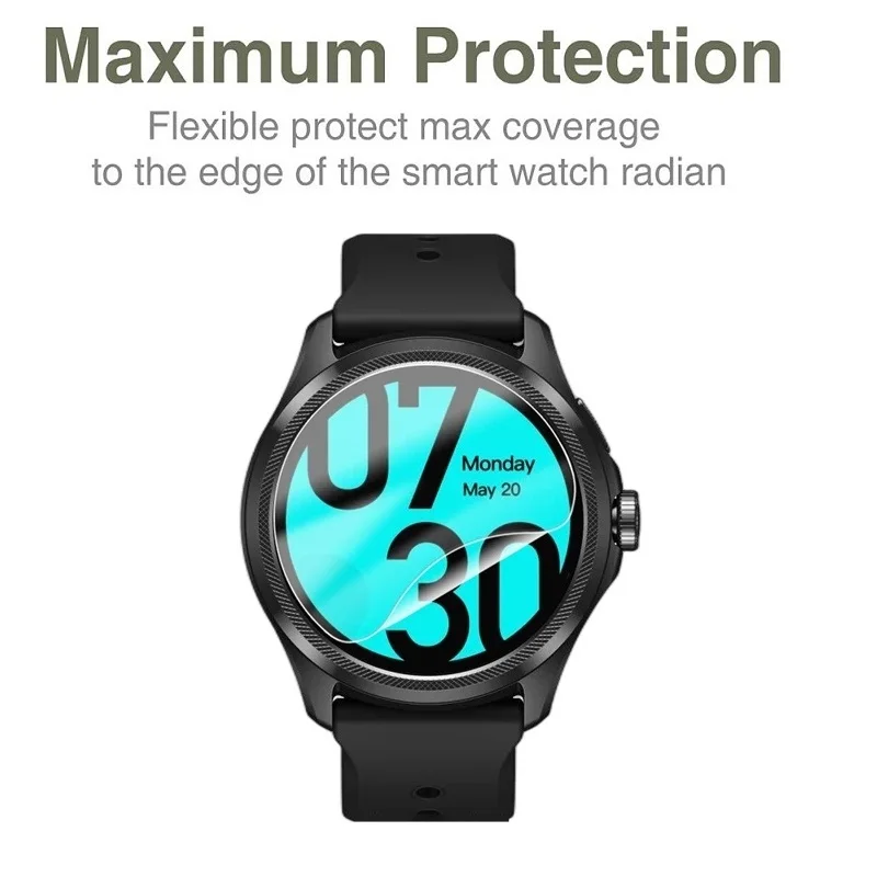 ฟิล์มป้องกันหน้าจอเต็มรูปแบบสำหรับ Ticwatch Pro 5 3 ultra GPS สำหรับ Ticwatch Pro 3 ultra GPS Ticwatch Pro 5 hydrogel FILM