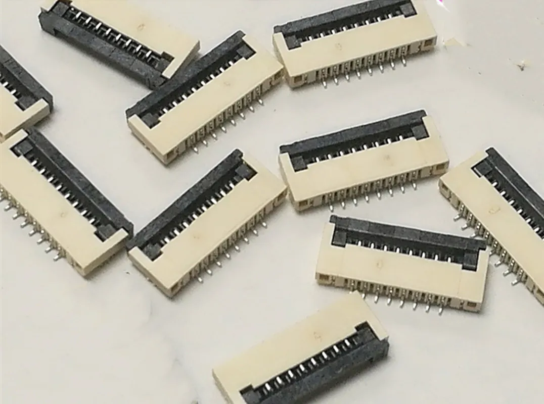 FPC/FFC 1.0MM Lower connecting flap 14/16/20P/22P/24P/26P/30P/32P Connector