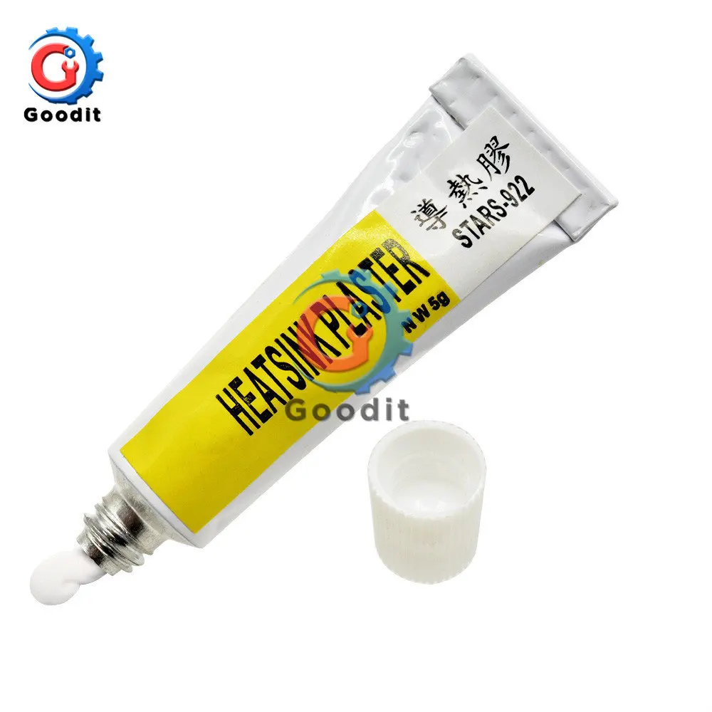 2Pcs 5g Heatsink Plaster Thermal Adhesive Cooling Paste Strong Adhesive Compound Glue For Heat Sink Thermal Conductive Viscous