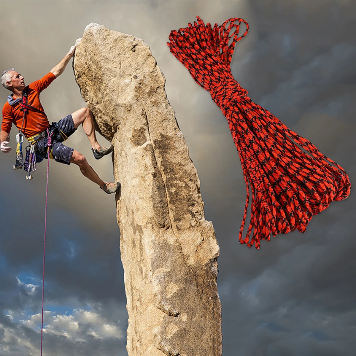 2 قطعة 5 مللي متر 31 متر 7 ستراند الأساسية Paracord بقاء حبل البوليستر الثقيلة تتلاشى مقاومة منخفضة يتقلص التخييم التنزه في الهواء الطلق والعتاد