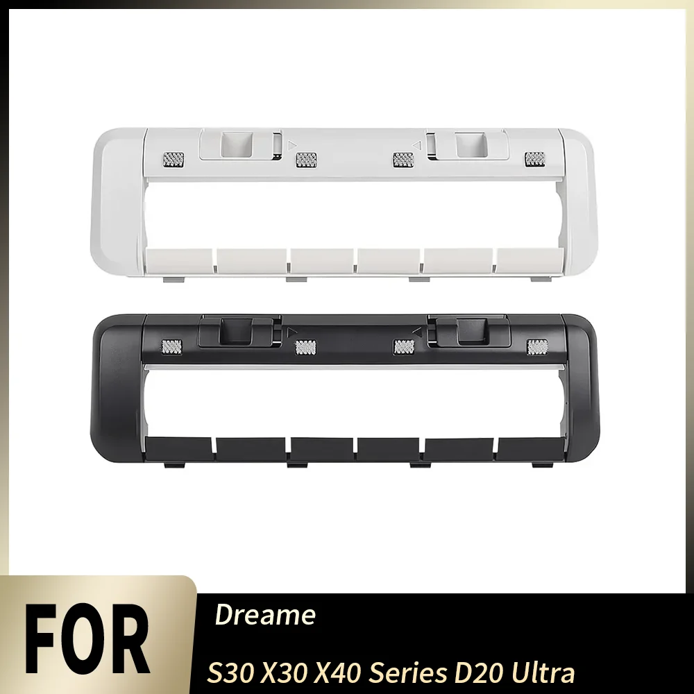 Schützender Gummibürstenschutz für Dreame S30 X30 X40 Serie D20 Ultra Saugroboter Rollenbürste Staubdichte Ersatzteile