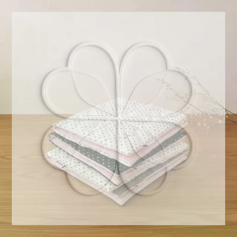 Polka Dot Quilted Cotton A5 Notebook Sleeve Fashion Cute Book Cover Water Resistant Polyester Protector for School Travel