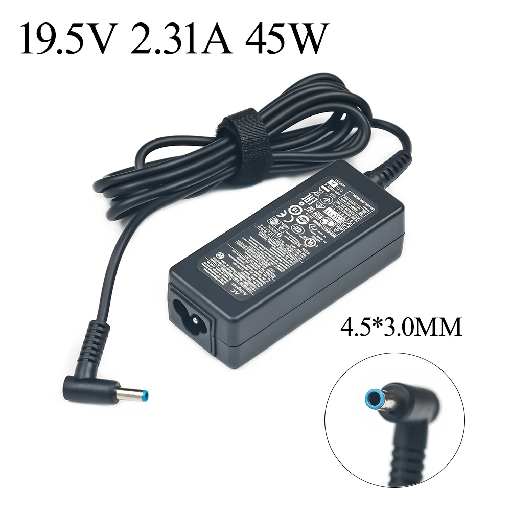 19.5V 2.31A 4.5*3.0mm 45W Laptop AC Power Adapter Charger For HP Stream X360 11 13 14 Searies 741727-001 740015-001 Tpn-Q155