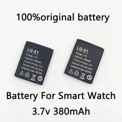 380mAh LQ-S1 3.7V Smartwatch bateria akumulator litowo-jonowy polimerowy zamiennik dla DZ09 U8 A1 GT08 V8 inteligentny zegarek