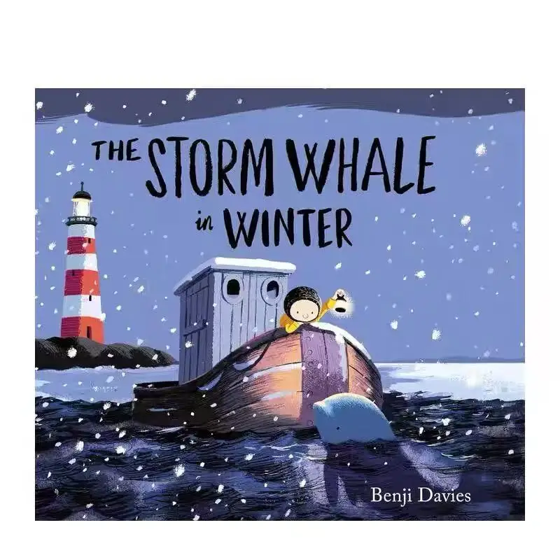 

Бурящий кит в зимней английской версии: Детские книжки с картинками