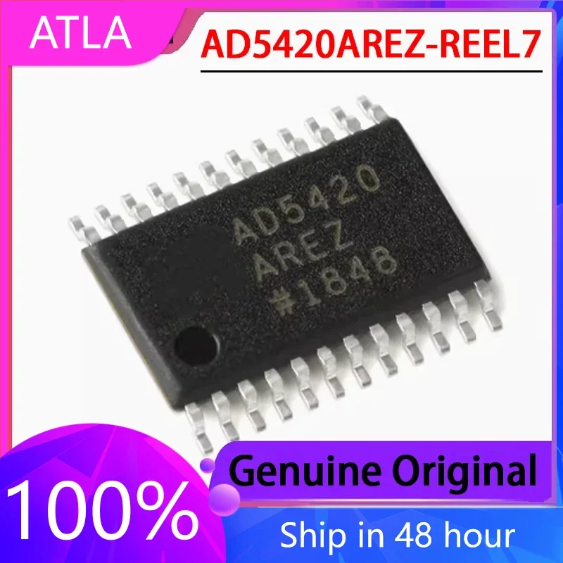 

2PCS NEW Original AD5420AREZ-REEL7 AD5420 TSSOP-24 16 Bit Analog-to-digital Converter (DAC Brand New in Stock)