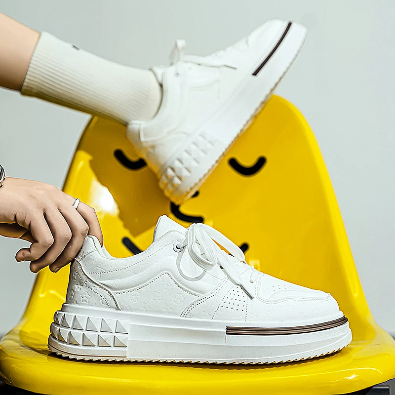 

2025 New Men's Board Shoes,sneakers,skate shoes,Casual Shoes shock-absorbing unisex Casual Elegant Soft Sole Anti-Odor Durable