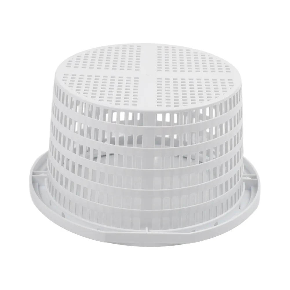 18 cm Pool Skimmer Basket Designed for Surface Skimming Efficiency and Compatibility With Typical Residential Pool Skimmers