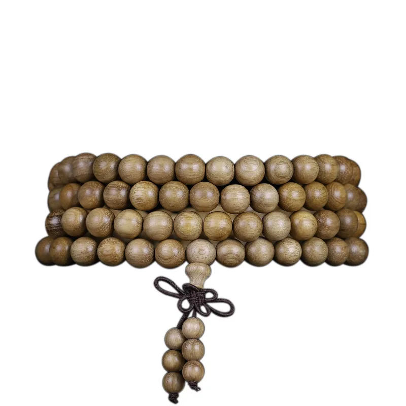 Vietnamese Milk Fragrance Wood Bracelet Papua Milk Agarwood 2.0 Unisex 108 Prayer Beads Jewelry Gifts