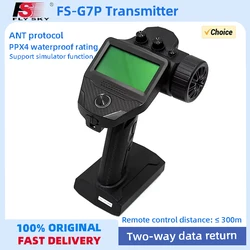 FLYSKY FS-G7P 2.4G 7CH/ G7P+ PLUS10CH ANT Protocol Radio Transmitter PWM PPM I-BUS SBUS Output FS-R7P Receiver for RC Car Boat