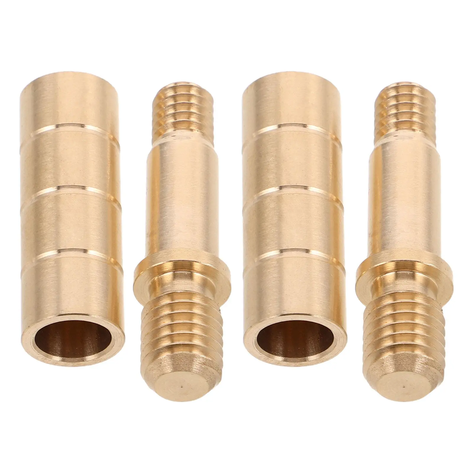 3Pcs Pool Cue Joint Screws Brass Repair Parts Hardware Extension Rod Connecting Set Snooker Billiard Cue Replacement Accessories