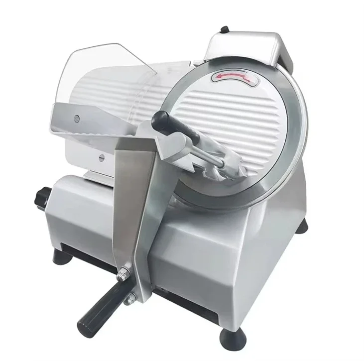 Meat slicer chrome carbon steel blade deli cheese slicer commercial