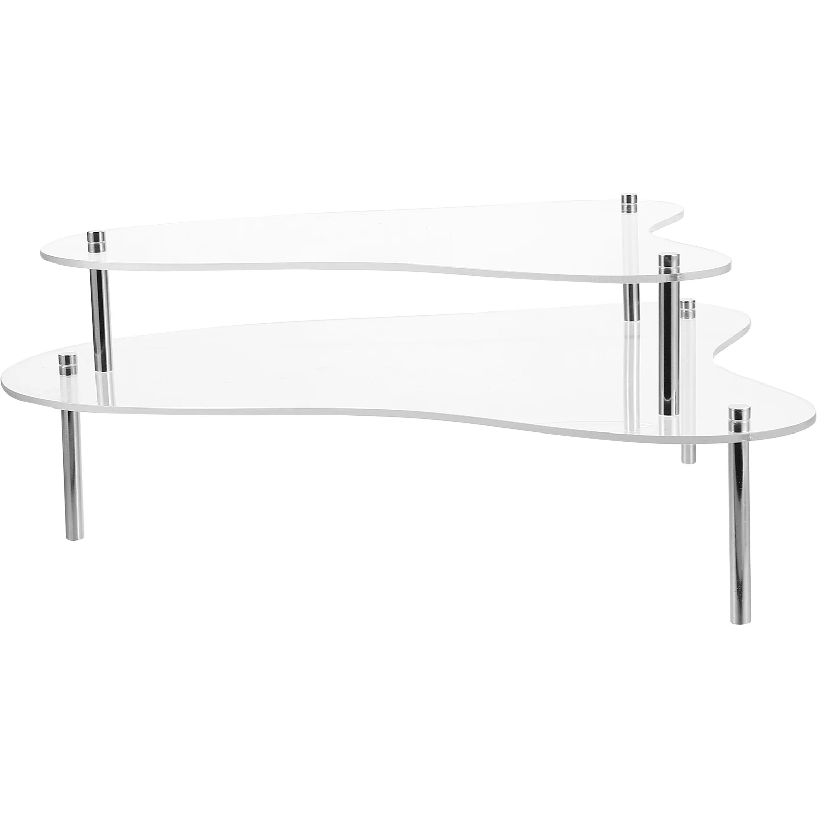 

Clear Acrylic Cake St BT098 6x3 5cm Nails Small 6x5cm Nails Medium Versatile Tier Display Risers Food Shelf Storage