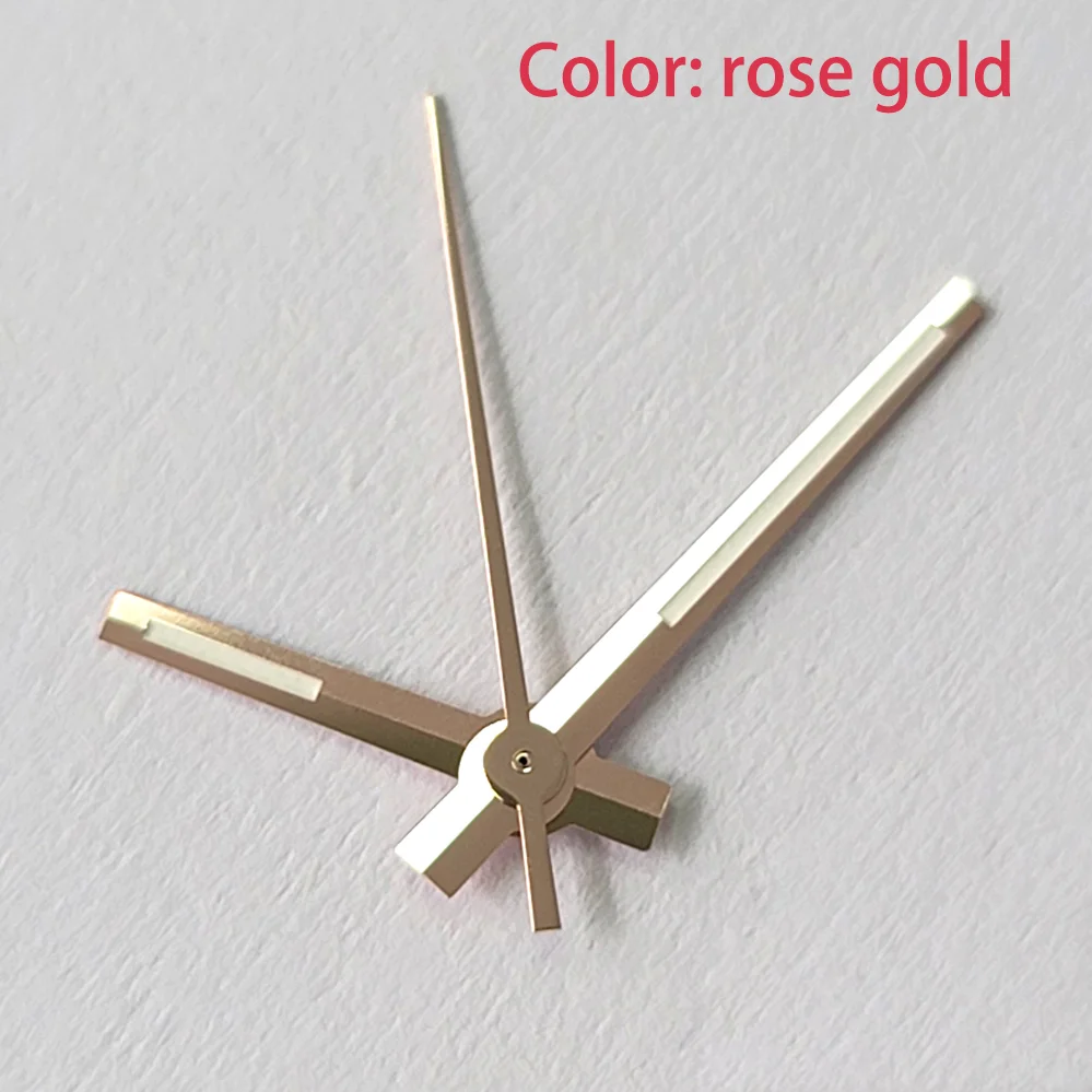 เข็มเรืองแสงสีเขียวอุปกรณ์เสริมสำหรับนาฬิกาที่ปรับแต่งแล้วเหมาะสำหรับการเคลื่อนไหวของ NH35/NH36ซ่อมแซมชิ้นส่วนนาฬิกาด้วยมือ