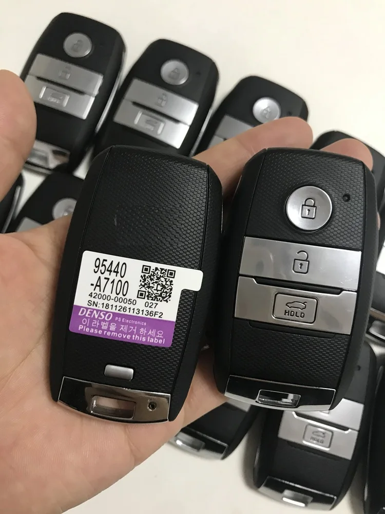 

CN051008 Номер детали 95440-A7100 для Kia K3, вход без ключа, 3-кнопочный умный дистанционный ключ с чипом 8A, 433 МГц