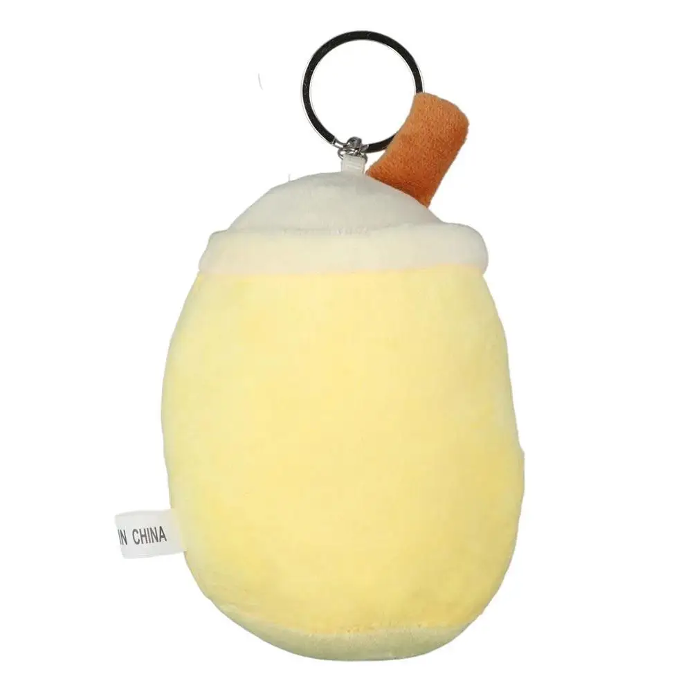 Kawaii Soft Lovely Boba Doll Plush Toys Plush Doll Stuffed Boba Fruit Tea Keyholder Cartoon Backpack Decoration