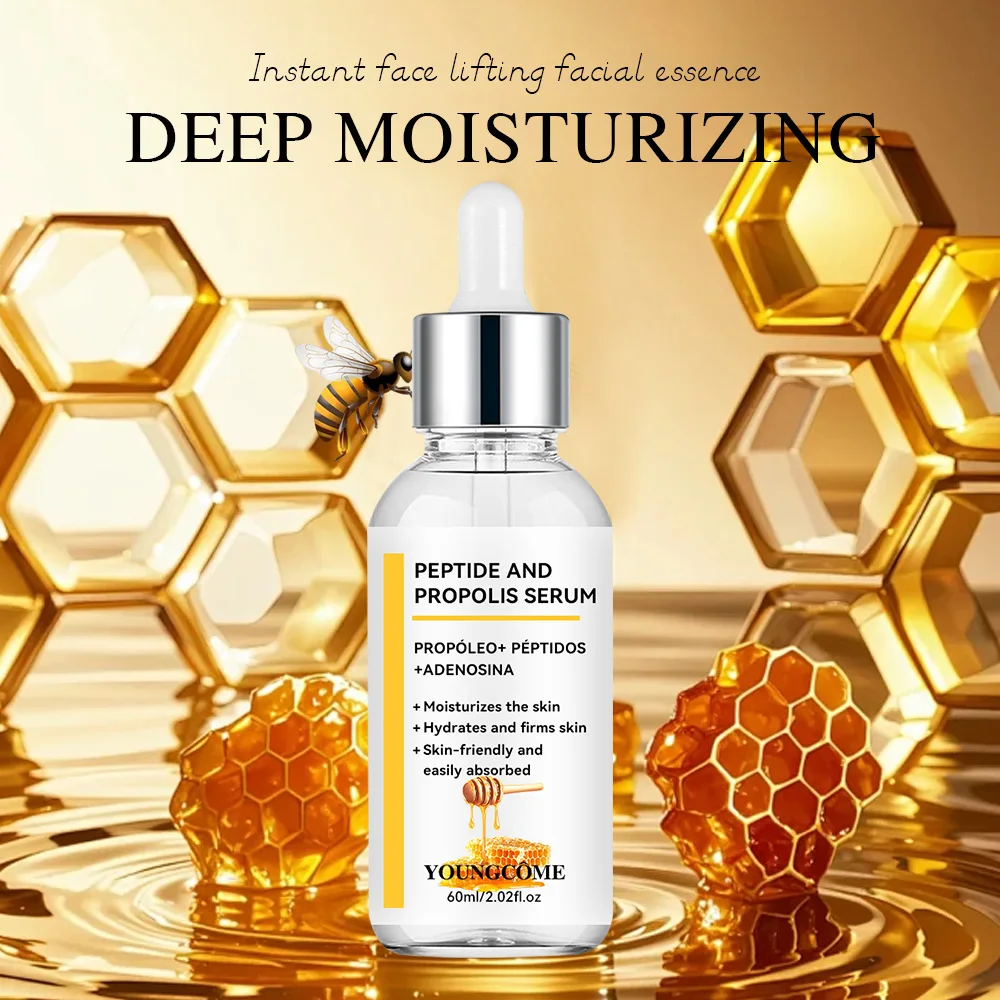 YOUNGCOME Honey Essence | Rich in Peptides and Propolis | Golden Combination for Lightening Spots and Anti-Aging