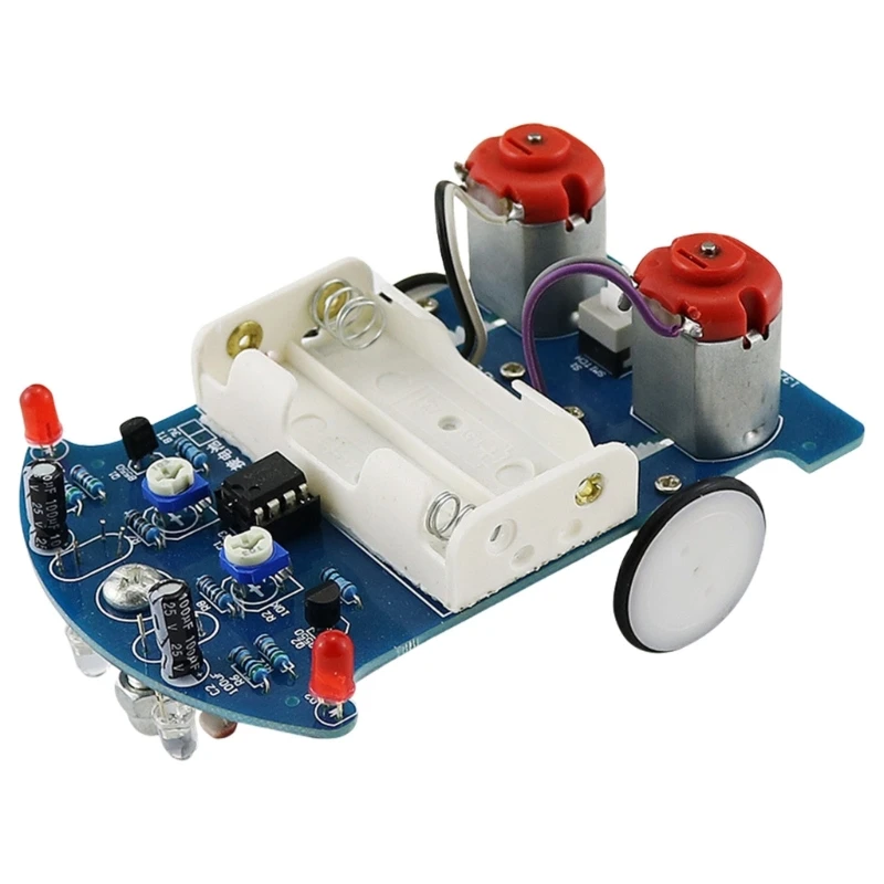 462D Autonomously Tracking Vehicle Infrate Navigation System Modular Structure For Educational Hobbies