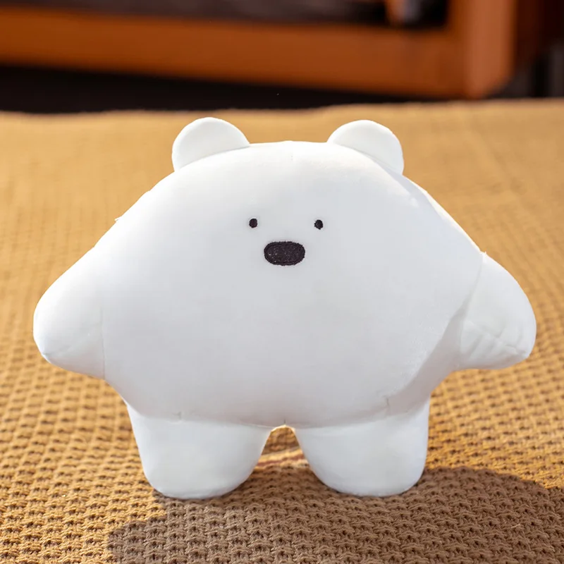 여아용 귀여운 곰 인형 동물 봉제 베개, 재미있는 장난감 동물, 귀여운 포옹 베개, 귀여움, 40 cm/15.7 인치