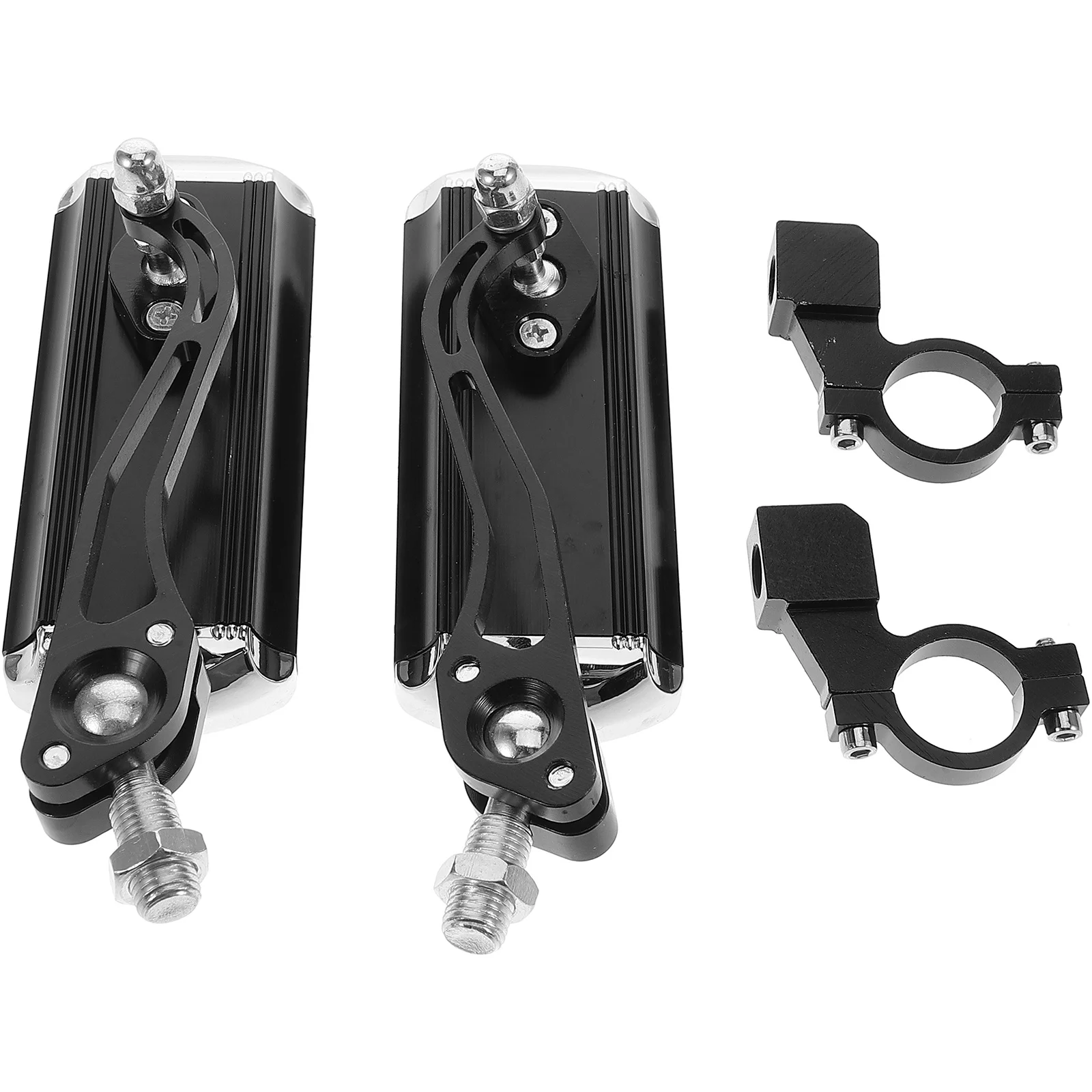 

Electric Bike Rearview Mirror Aluminum Alloy Durable Adjustable Handlebar Safety Mirror for Motorcycle Scooter Atv Mirrors