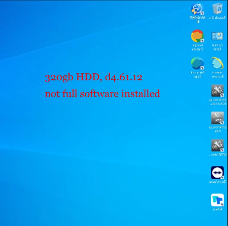 2026.09 Version D4.61.12 Software for Bmw Icom A2 NEXT in 1TB/320gb HDD Windows10 fit Most Laptop
