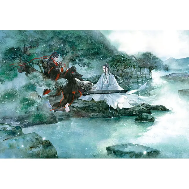 Ye Xiang Hua : Eno. Ancient Chinese Paintings Album Book Beautiful Illustration Set Including Derivative Works of Mo Dao Zu Shi