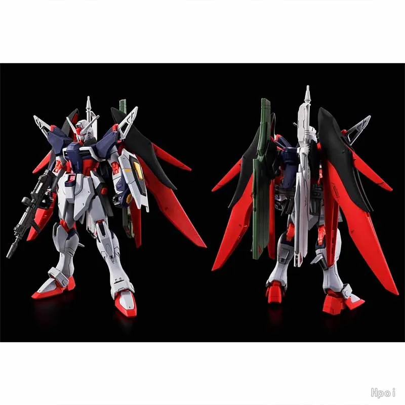 بانداي الأصلي أطقم منمذجة GUNDAM HGUC 1/144 مصير جاندام SPOCII صورة اللون أنيمي عمل الشكل التجمع نموذج لعب للأولاد #2