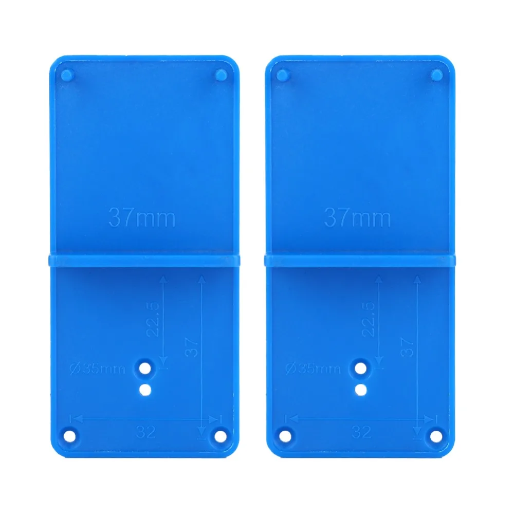 2pcs Drilling Guide Hinge Hole Opener Template Concealed Hinge Hinge Hole Jig Hinge Hole Locator Cabinet Hole Jig Hinge Jig