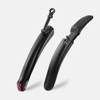 Bicycle Front Rear Mudguard Quick Release Adjustable Tire Wheel Mudguard For Mountain Bike Cycling Replacement Accessories