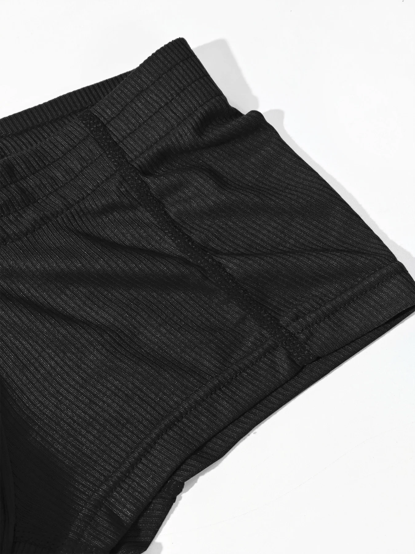 Herren Komfortable Slim Fit Flache Unterwäsche Synthetische Baumwolle Hohe Elastizität Knopf-Dekoration Einfarbige Unterwäsche – Detail 14