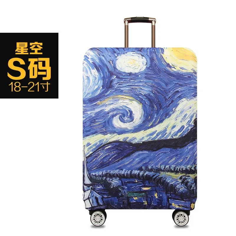 Hot Fashion World Approved Luggage Cover Protective Suitcase Cover Trolley Case Travel Luggage Dust Cover 18 to 32inch