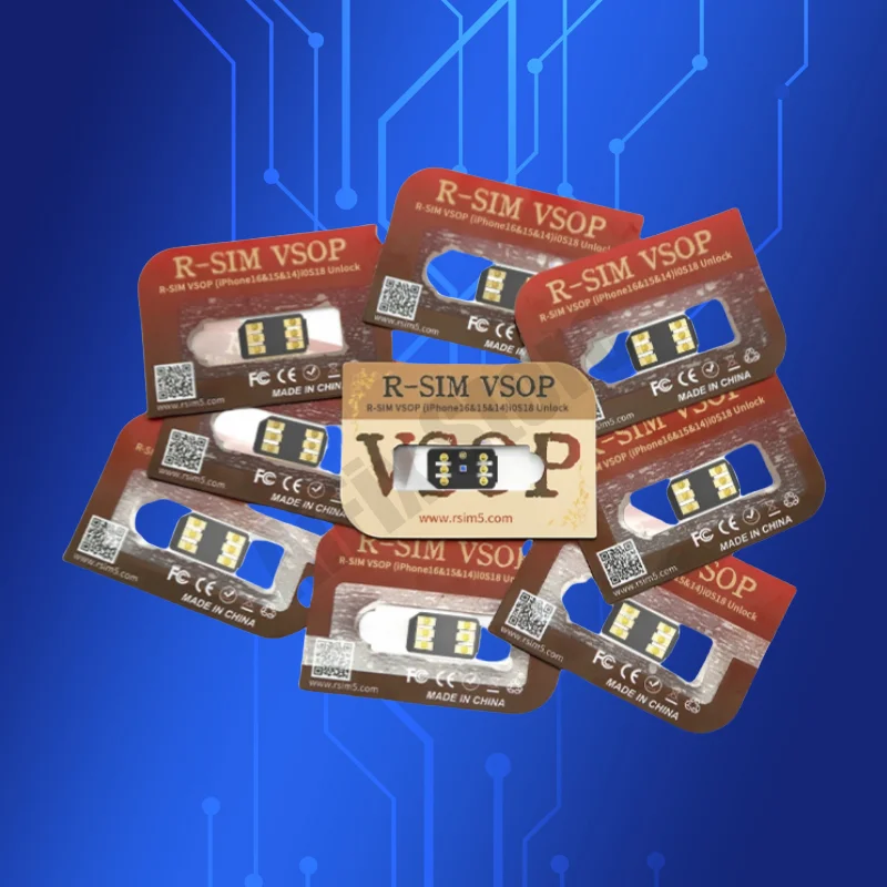 Rsim VSOP V3.2 مع QPE MEP Intel Operation Way لهاتف iPhone 12 mini 13 mini 16 15 14 11 X 8 7 iOS18 iOS26