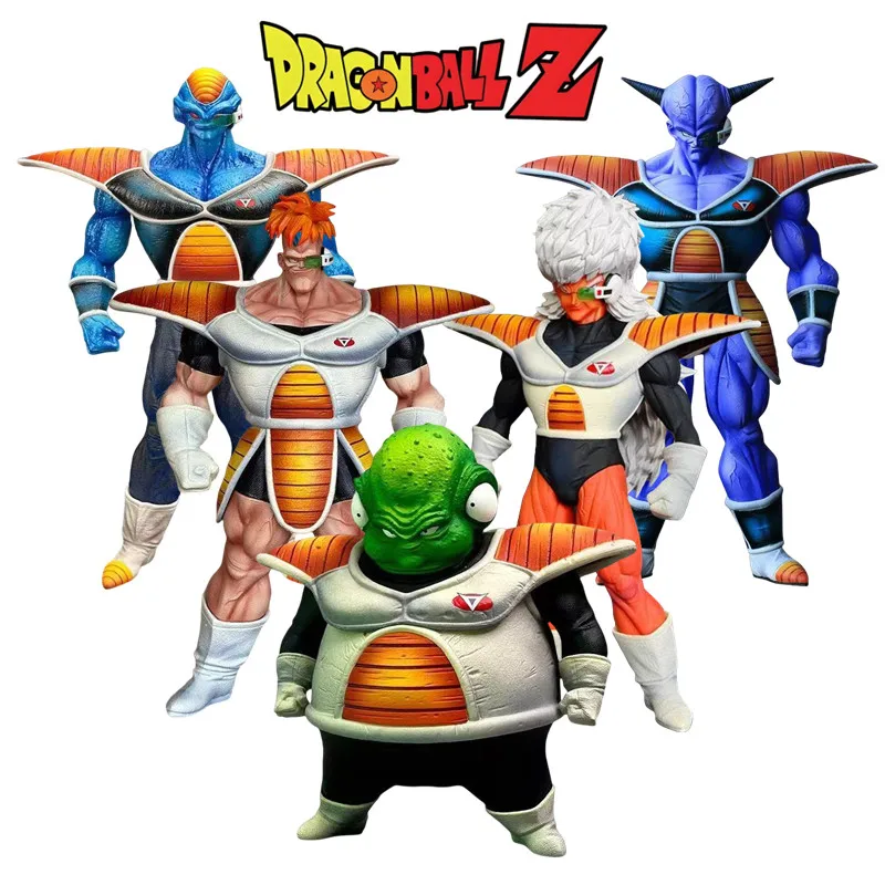 

13-34cm Anime Dragon Ball Z Ginyu Force Members Burter Jeice Recoom Guldo Action Figures Pvc Statue Collection Model Toys Gifts