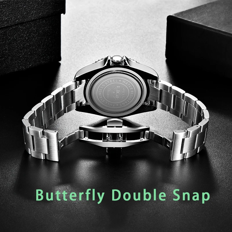 Men's Business Waterproof Luminous Quartz Watch