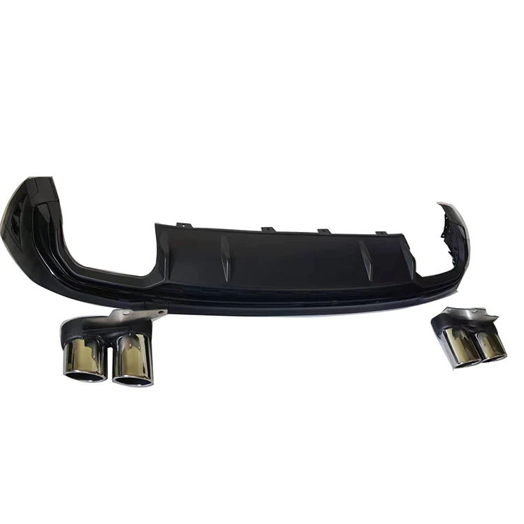 normal and sport style all fit Applicable Q5 modified  rear bumper diffuser For audis 2019-2022