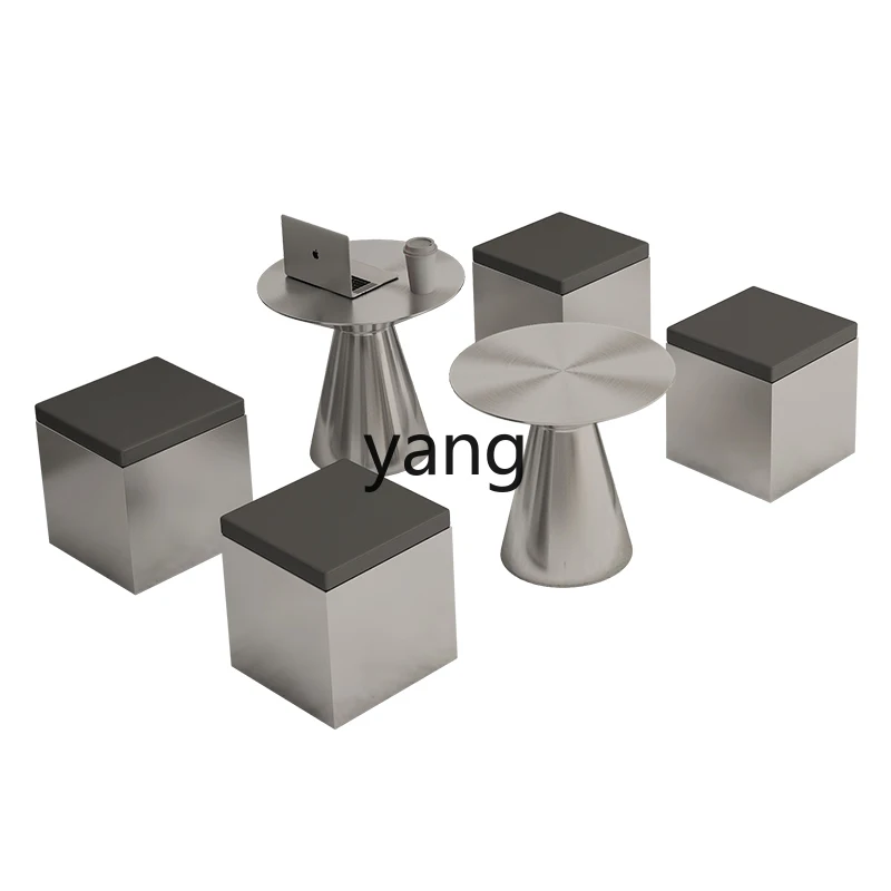 

LMMMilk Tea Shop Cafe Booth Hair Salon Rest Area Stool Commercial Use