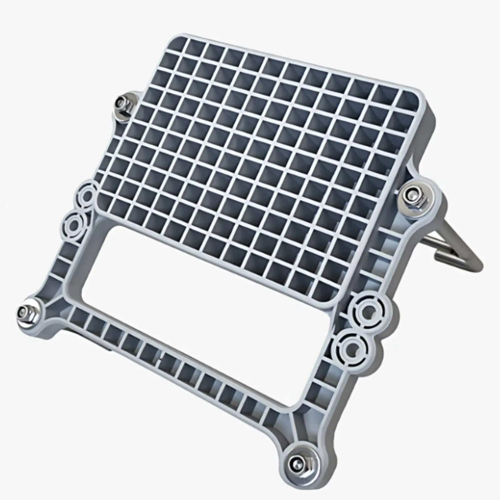 Inflatable Boat Motor Mount Stainless Steel Outboard Motor Mount Bracket Transom Plate Bracket Easy to Install Marine Hardware view 3