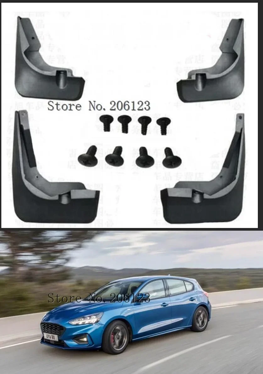 Car Mudflaps For Ford Focus Mk4 2018 -on Mud Flaps Splash Guards Mudguards Mud Flap Front Rear Fender Protector 2019 2020