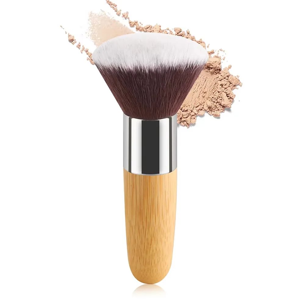 Pinceaux de maquillage professionnels pour le visage : Fond de teint, poudre libre, correcteur, blush, pinceau de base doux – Outils cosmétiques de beauté