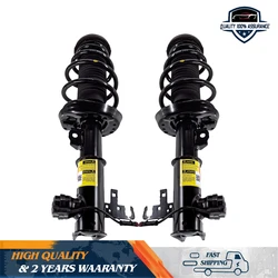 Pair Front Left & Right Shock Strut Spring Assys Electric 13310728 13310729 Fit Buick CX CXL CXS 2010-2011