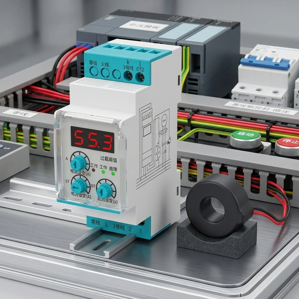 For Motor Protection As Shown Overcurrent Protection Relay Efficient Power Management Relay Overcurrent Protection