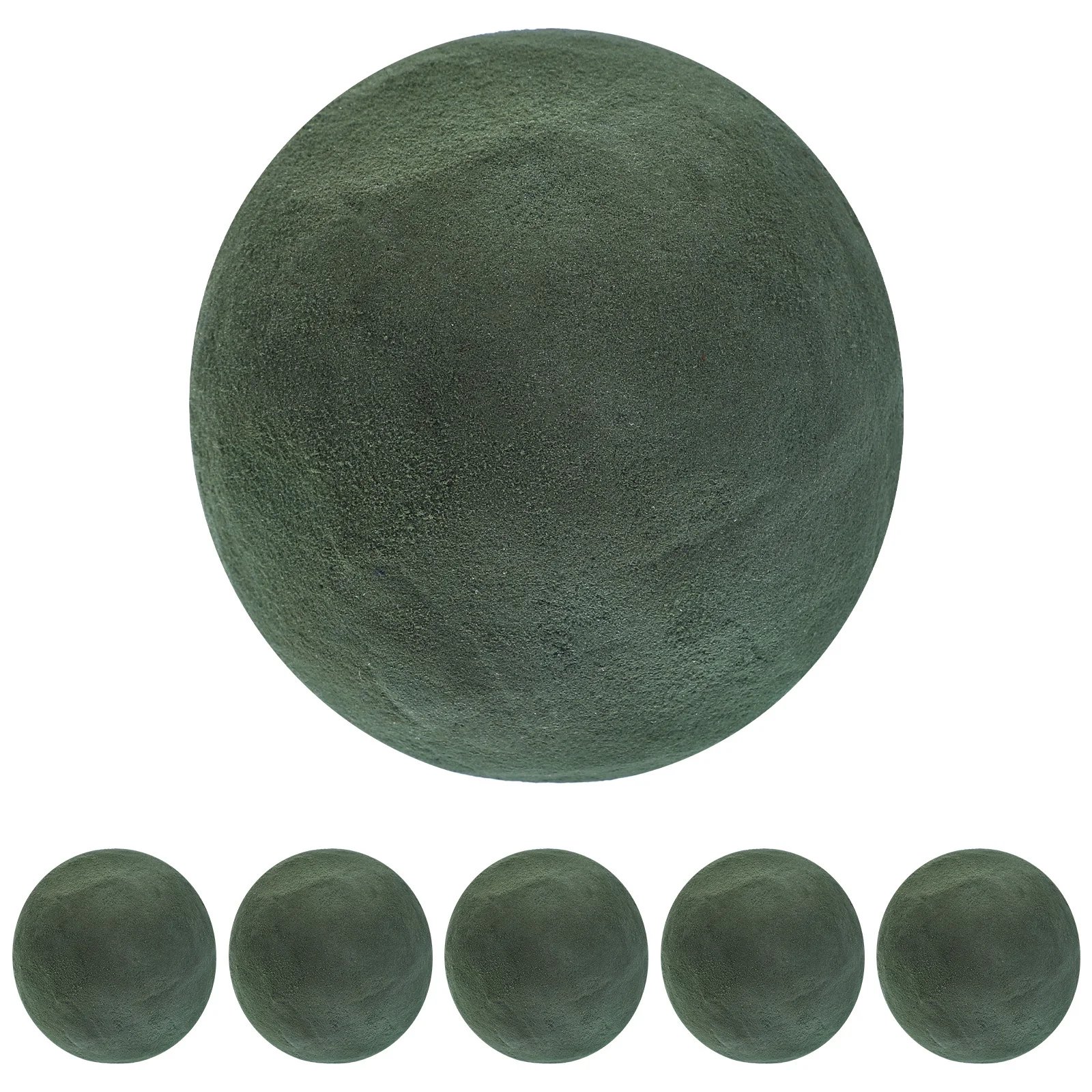 

6 pcs 12Cm Mud Board Props Round Floral Foam For Wedding Birthday Party Artificial Flower Arrangement Dry Flower Bricks Garden