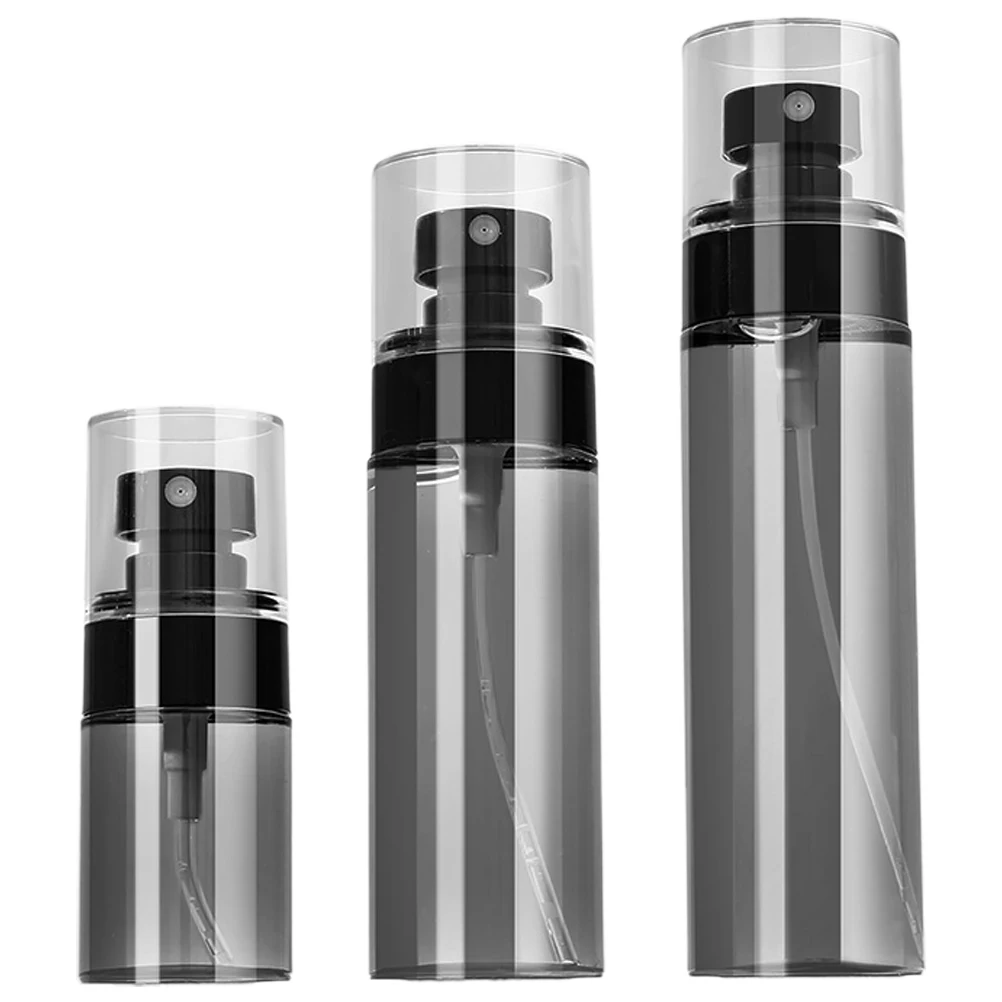 

3pcs Spray Bottles 30ml 60ml 80ml Travel Toiletry Containers for Essential Oils Perfume Refillable Portable Bottles Lightweight